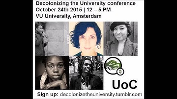 Decolonizing the University Conference: Opening by NUC
