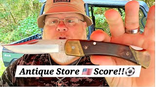 (PT.1)Schrade 🇺🇸 Uncle Henry LB7 #antique #vintage #knife #usa #pocketknife #usamade #antiquehaul