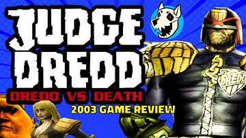 JUDGE DREDD: DREDD VS DEATH -The forgotten comic shooter from 2003