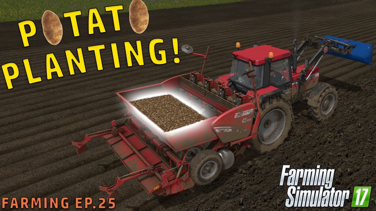 POTATO PLANTING | Farming Simulator 2017