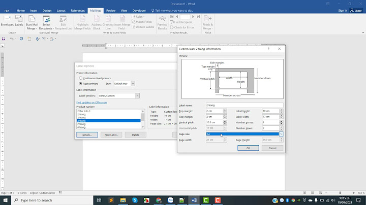 Hướng dẫn sử dụng mailings trong word 2010 năm 2024