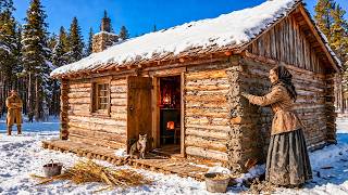 Banished Before Winter, She Restored a Forgotten Forest Cabin—When Spring Came, No One Recognized It