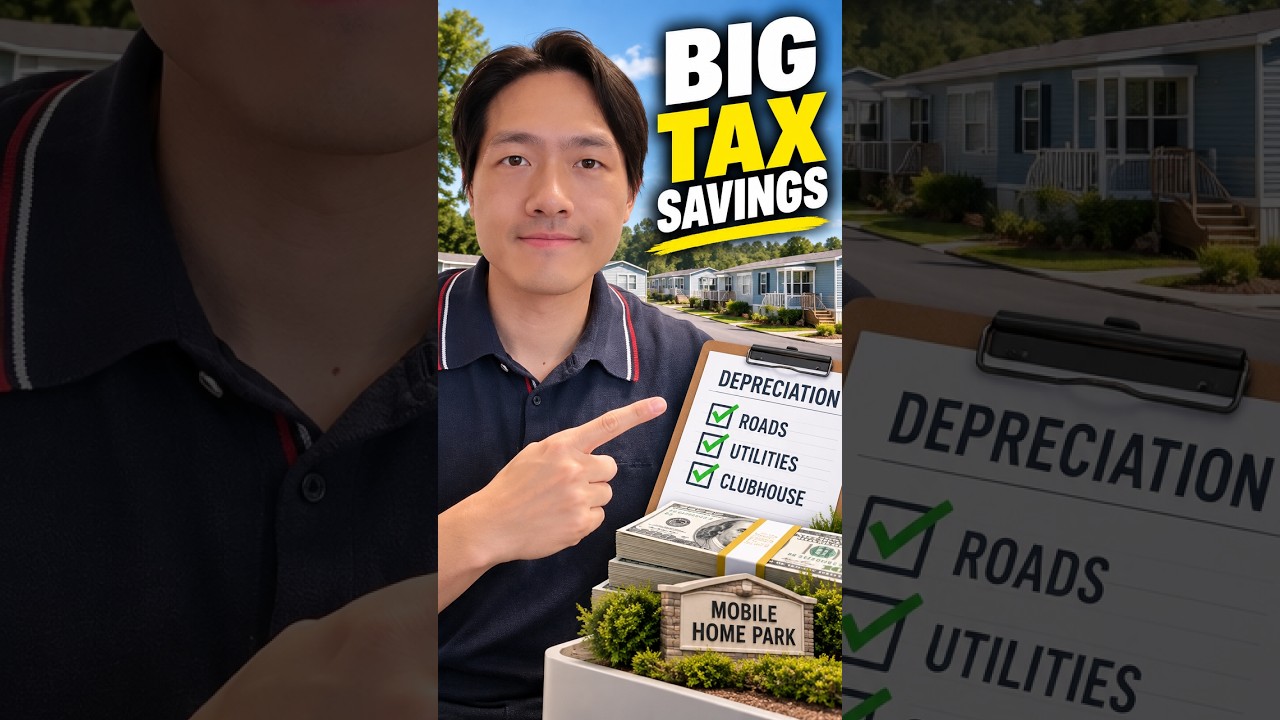 Why Investors Love Mobile Home Park Depreciation #taxstrategy #passiveincome