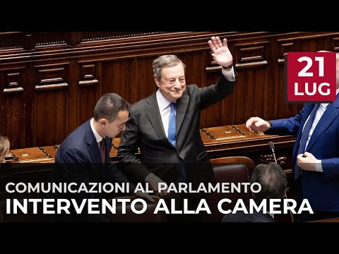 Intervento del Presidente Draghi alla Camera