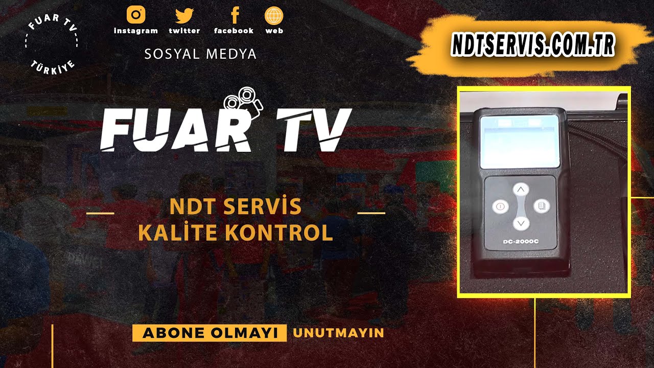 NDT SERVİS KALİTE KONTROL - PENDİK / İSTANBUL