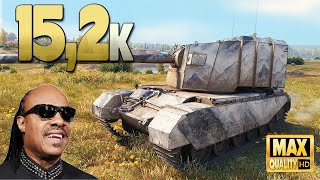 FV4005: Мастер слепых выстрелов, 15к урона - World of Tanks