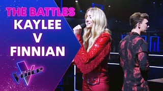 Video thumbnail of "Kaylee V Finnian : Fleetwood Mac's 'Landslide' | The Battles | The Voice Australia"