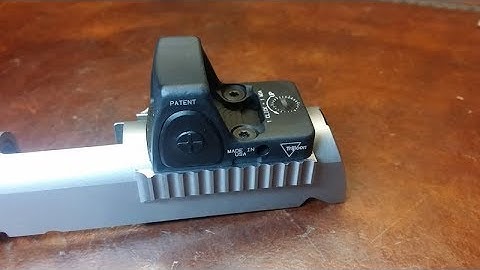 1911 DIY RMR Saddle - Part 4 + Slide ball cuts