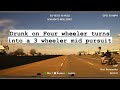 Drunk on FOUR wheeler loses wheel during Arkansas state Police HIGH SPEED pursuit of a ATV