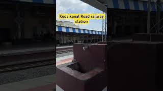 Kodaikanal Road railway station #travel #train #railway #explore #kodaikanal