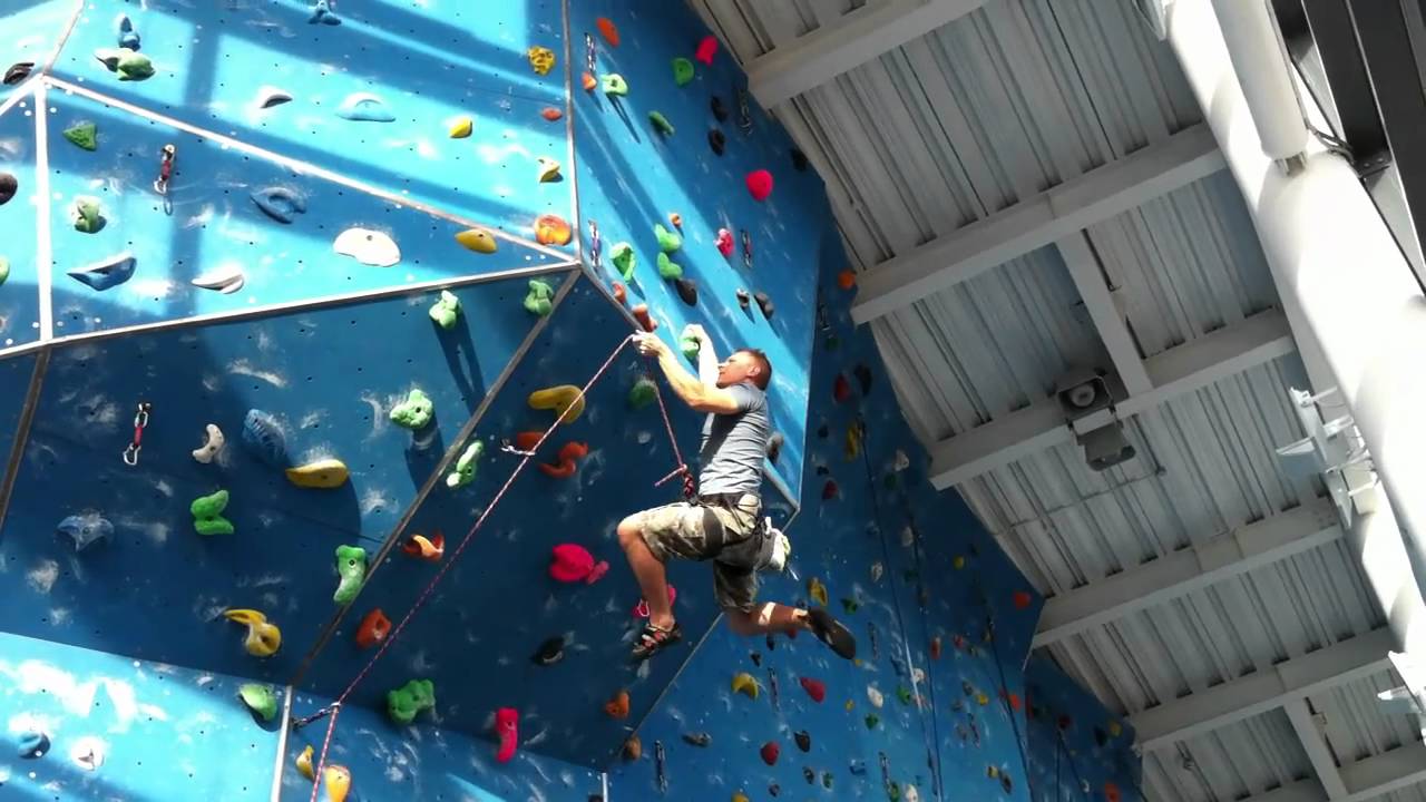Lucas climb Trinity
