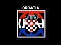 CROATIA Flag 🇭🇷 logo