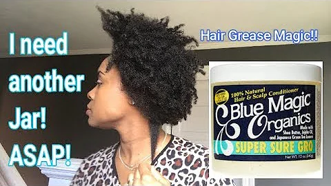 HERE are THE RESULTS!!!!! 2018 Blue magic 30 day hair growth challenge!