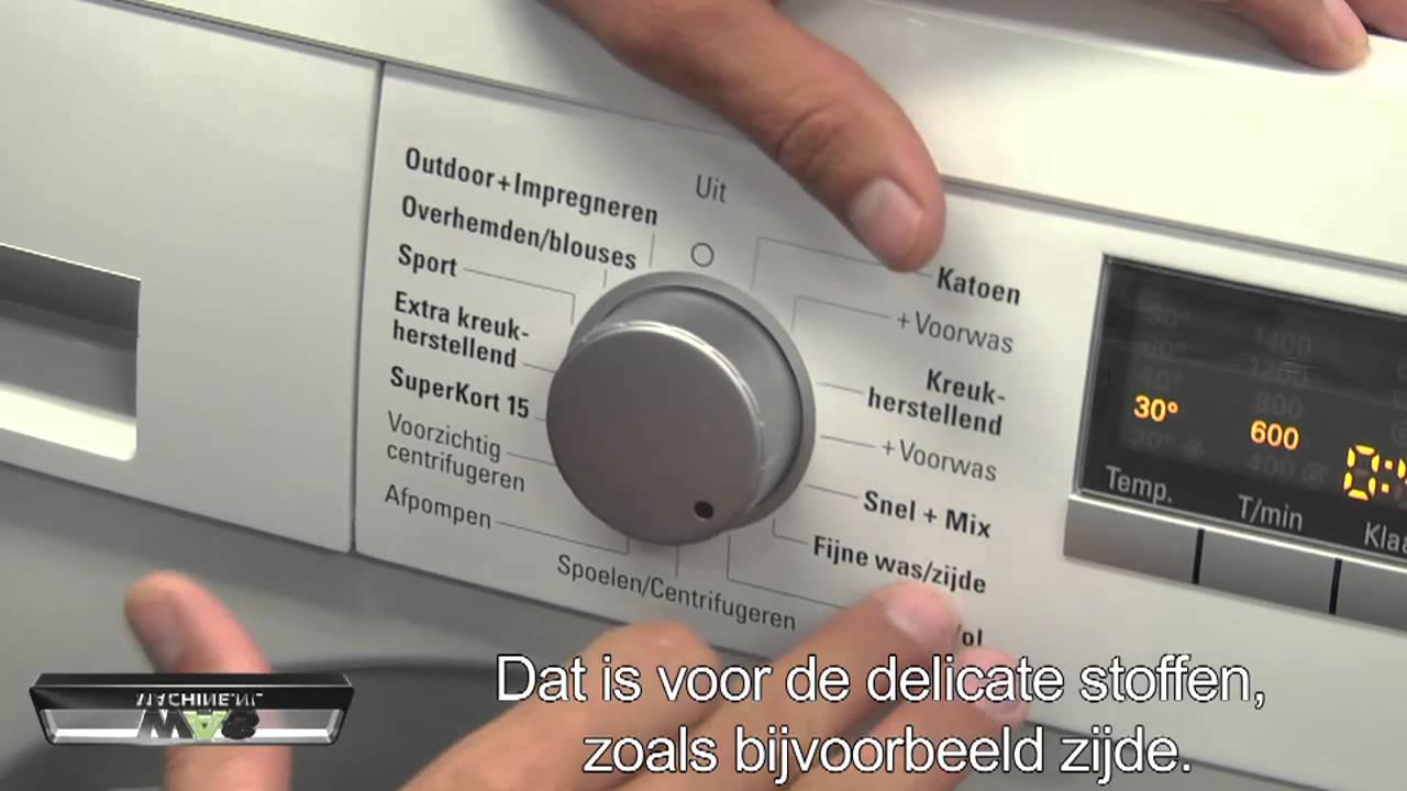 Paine Gillic Oproepen Bediende Siemens WM14Q442. Siemens iQ500 wasmachine A+++, 1400 toeren en 8 kilo  vulinhoud! - YouTube