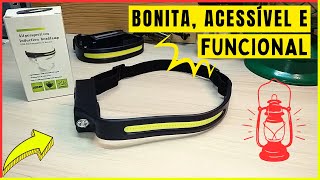 Headlamp with COB LED / USB Rechargeable / With Proximity Sensor / Flashlights Ep.04 screenshot 5
