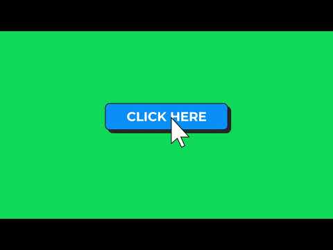 Click Here Button Gif Green Screen | 4K | Global Kreators