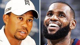 Tiger Woods On What He Really Thinks Of LeBron James