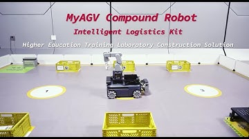 myAGV Compound Robot Intelligent Logistics Kit | Perfect for Higher Education Training Laboratory