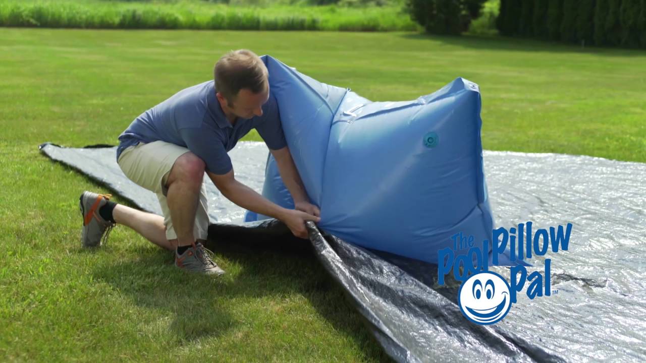 Pool Pillow Pal Air Pillow Connection System For Your Pool Youtube