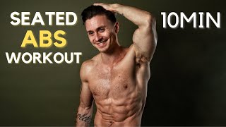 10 MINUTE SEATED ABS WORKOUT // Follow along
