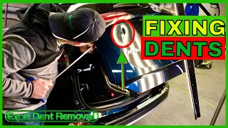 Fixing A Common Car Dent