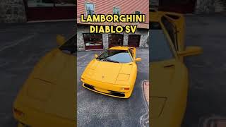 Lets Start Up A Lamborghini Diablo Sv Lets Drive It