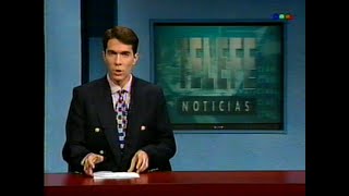 DiFilm - Muerte de Silvio Oltra y Carlos Menem Jr. - Flash de Noticias (1995)