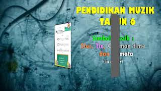 SIMBOL MUZIK: Slur, Tie, Common Time dan Fermata Pendidikan muzik Tahun 6