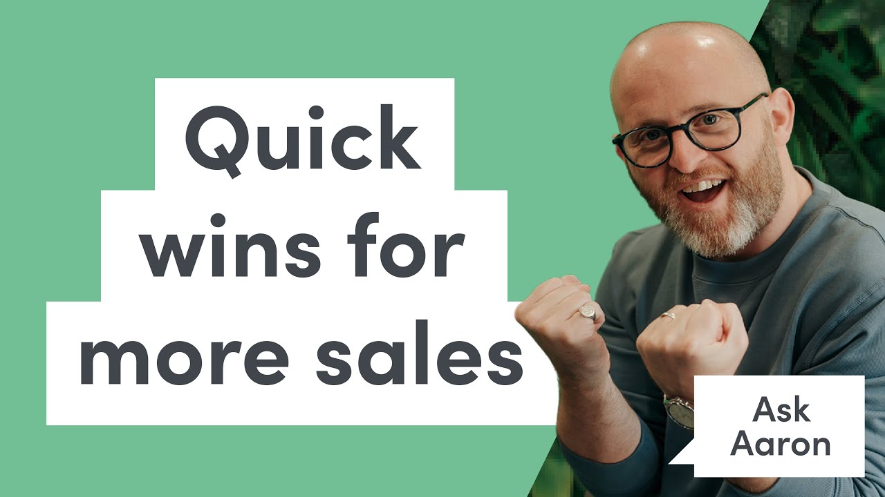 Quickest ways to increase ecommerce sales - YouTube