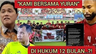 'SIRI NA PACCE' Lihat Spanduk Dukungan Untuk Yuran Fernandes usai Disanksi Berat Komdis 12 Bulan.