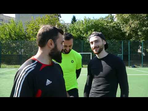 crossbar challenge-ი + საფეხბურთო ფინტები