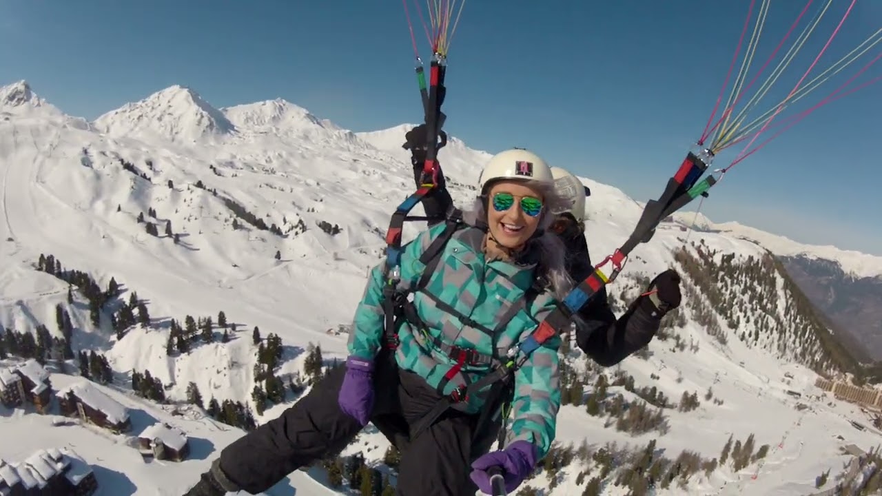 Parapenting in La Plagne