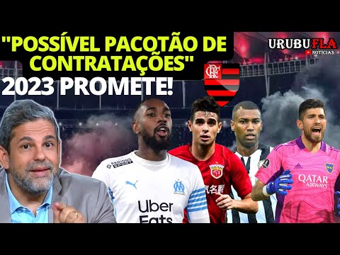 O PACOTÃO DO FLAMENGO PARA 2023 │ REFORÇOS PARA O MUNDIAL DE