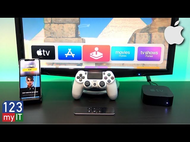Setup DUALSHOCK 4 Controller on Apple TV, iPad or iPhone + Games - YouTube