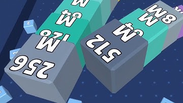 Cube 2048.io Game 🎲 A NEW GAME  🎲 CUBES SNAKE 2048.io Gameplay