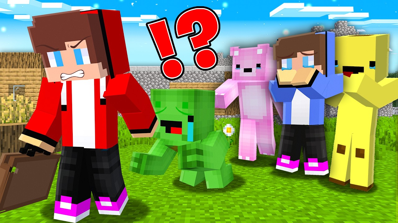 Why Did JJ Leave the Village In MInecraft !?