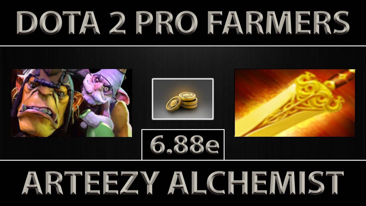 Arteezy Alchemist Fast Farm ►EZ 10 Minutes Radiance ► Dota 2 [6.88e]