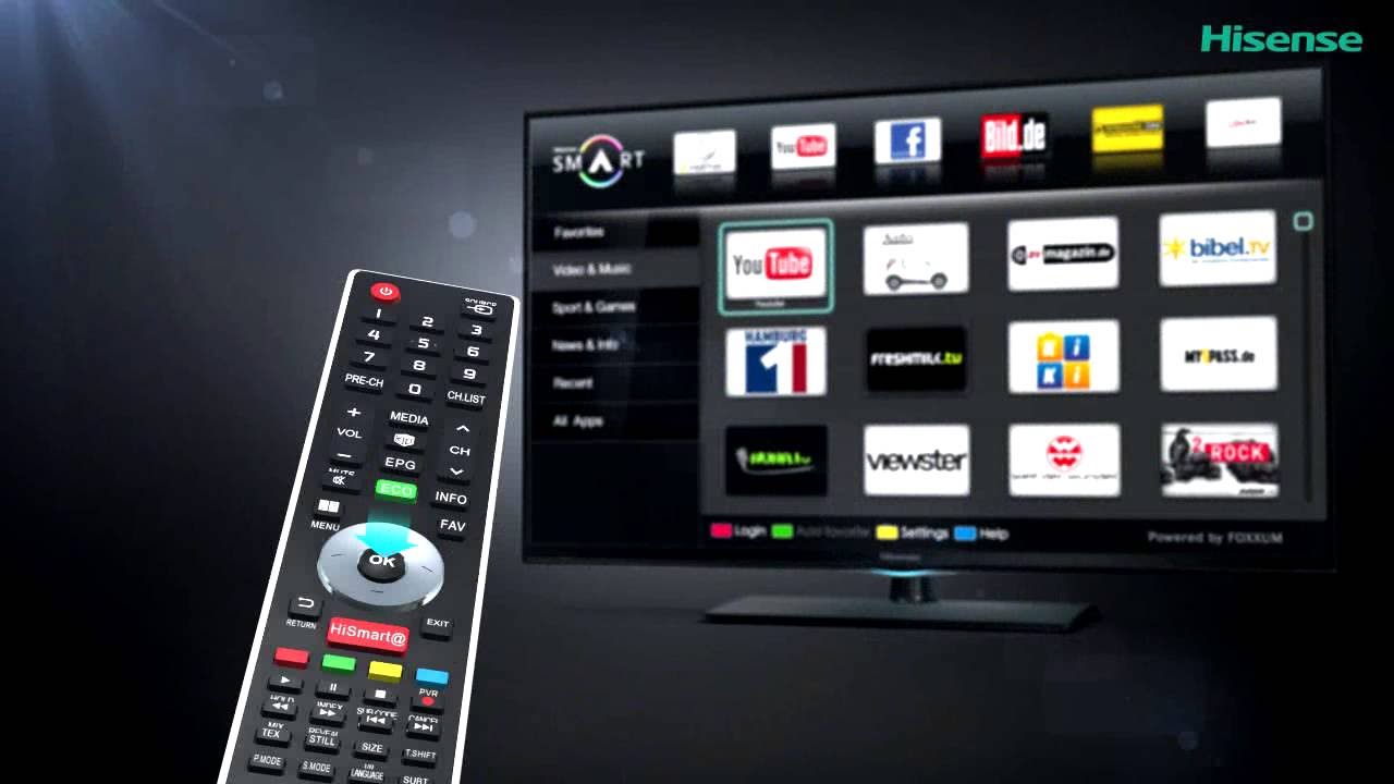 app su smart tv hisense