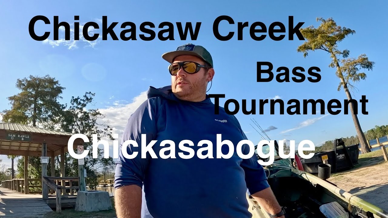 Bass Fishing  At Chickisaw Creek Mobtown Kayak Bass Fishing Chickasabogue Tournament