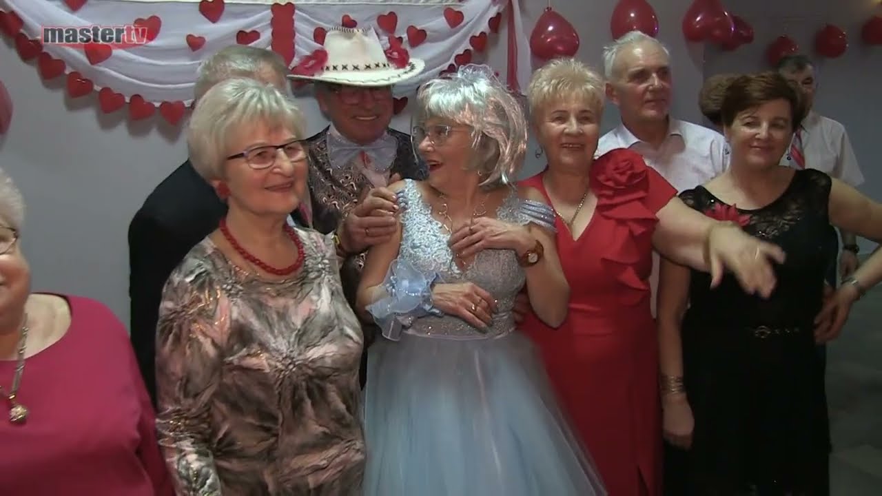 MASTER TV ŁUKÓW - Bal walentynkowy klubu seniora 