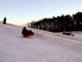 北広島雪祭りの滑り台でまさかの事故