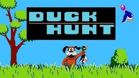 If he killed the dog, video ends - duck hunt