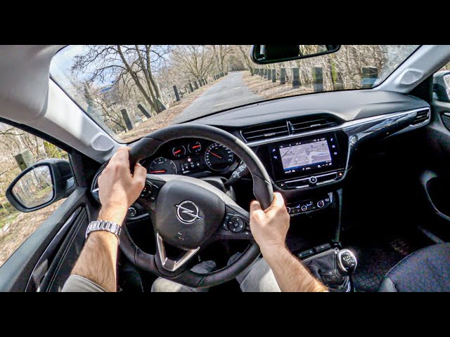 Opel Corsa F 2020  4K POV Test Drive #430 Joe Black 