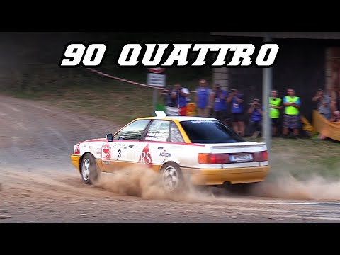 1988 Audi 90 Quattro Group A - 5-cyl sounds, no Turbo