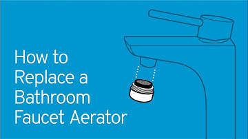 How to Replace a Bathroom Faucet Aerator