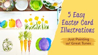 5 Easy Easter Card Illustrations Net Worth