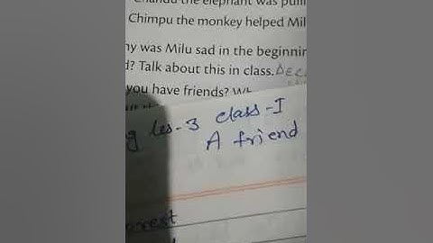 English Class 1 chapter 3 part 2 by Gauri Kumari