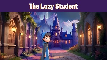 The Lazy Student | Moral and Bedtime stories for Kids | English Moral Stories | Believe in Magic