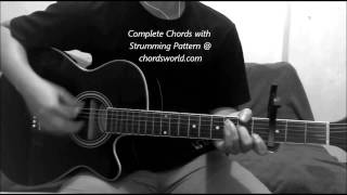 Vignette de la vidéo "Benediction Chords by August Alsina - chordsworld.com"