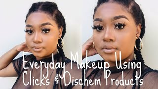 Everyday Makeup Using Clicks &amp; Dischem Products| South African YouTuber